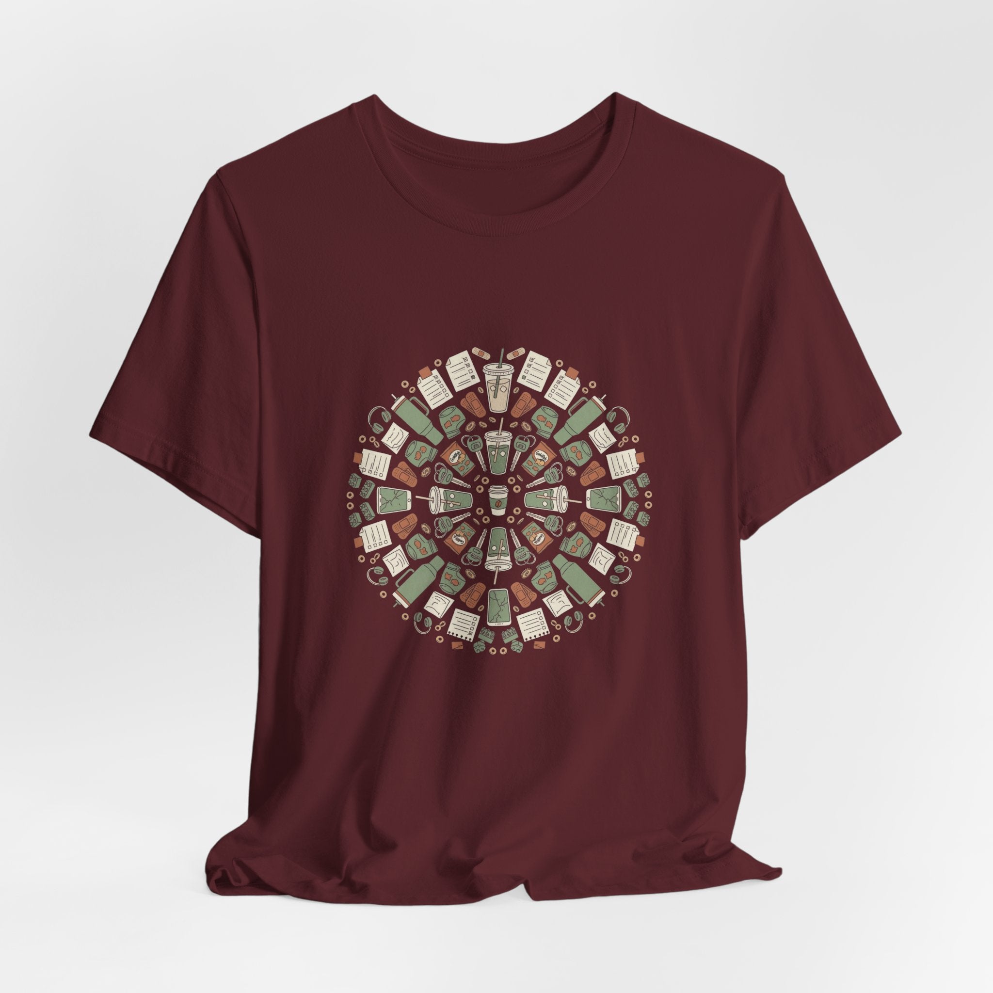 Mom's Mandala Funny Mom Gift Sarcastic Mom Tee for Real Ones