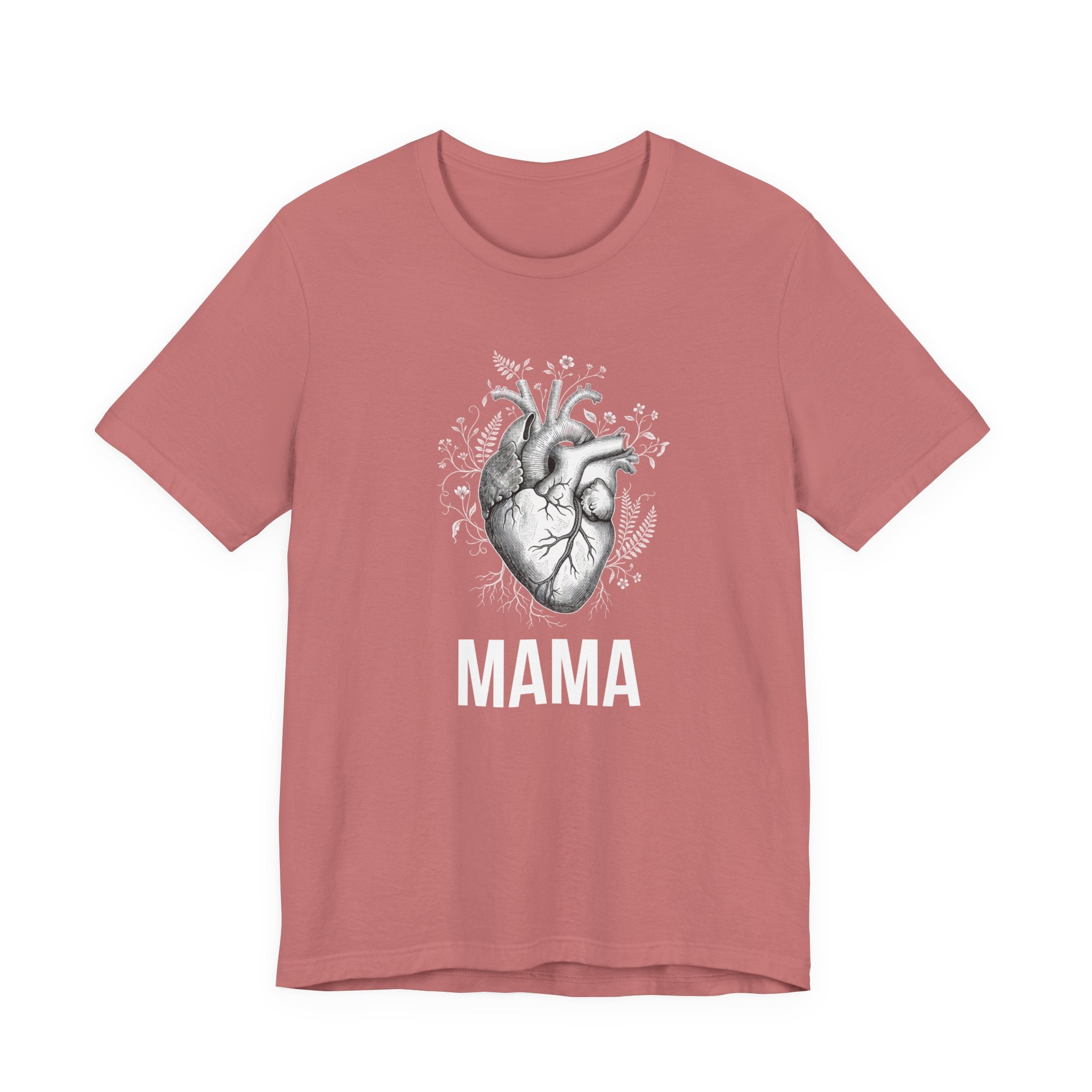Mama Heart - Mothers Day T-Shirt - Gift For Mom