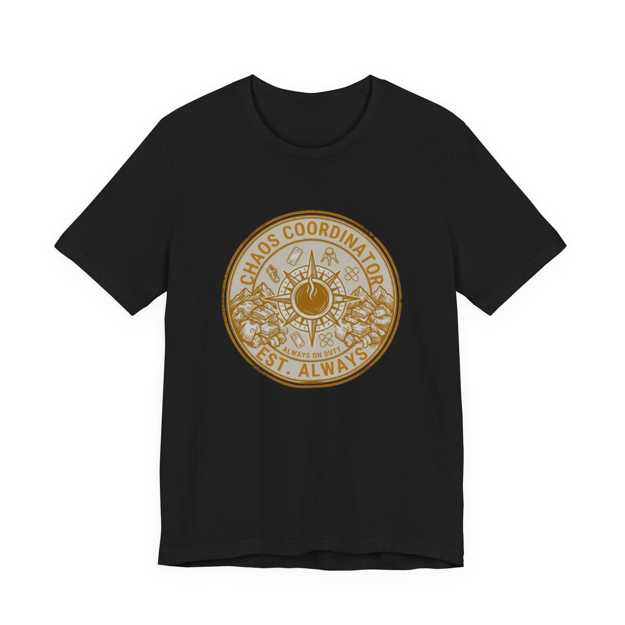 Chaos Coordinator Compass Funny Mom T-Shirt Sarcastic Gift