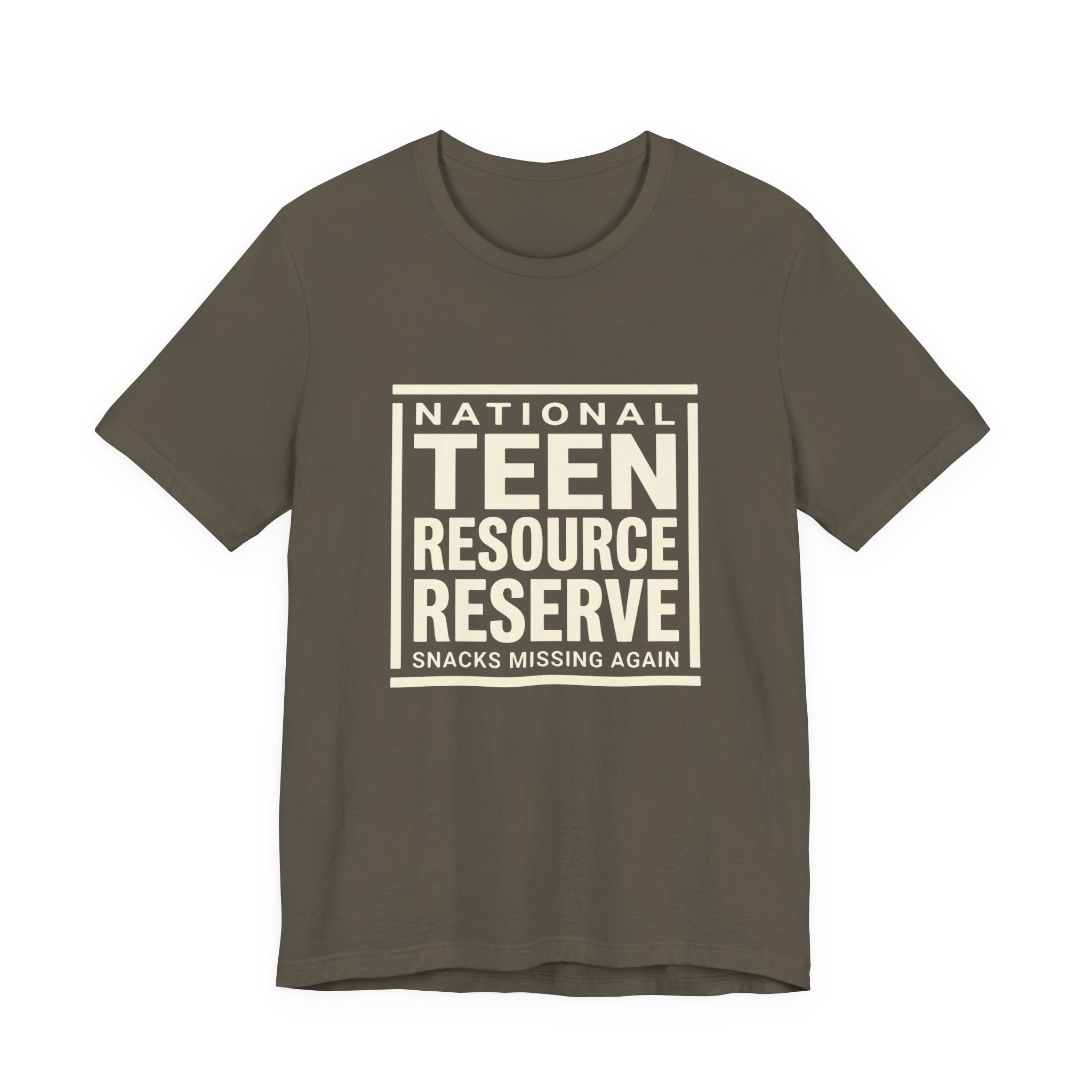 National Teen Resource Reserve -  Funny Sarcastic Mom Tee