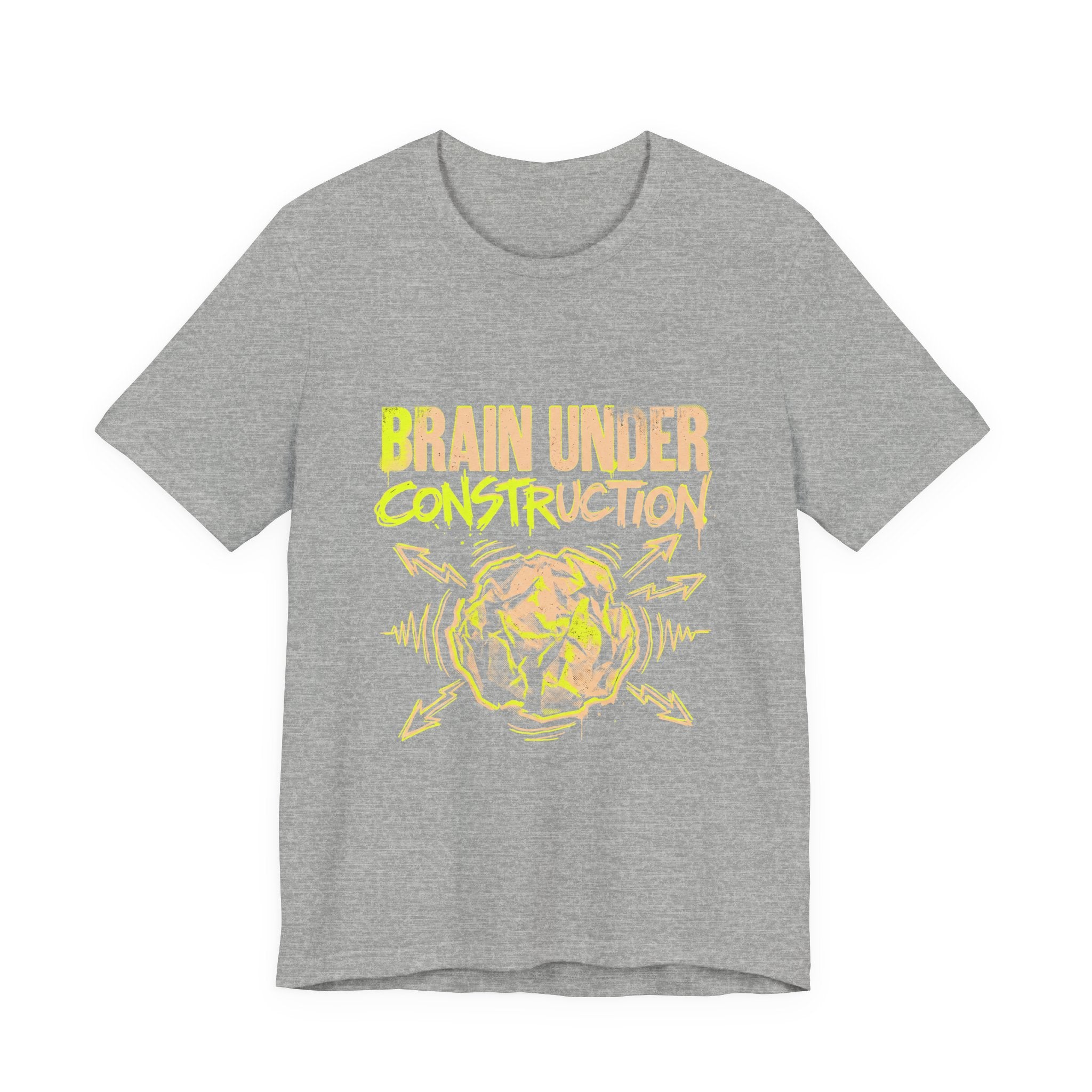 Brain Under Construction Funny Mom Gift Shirt Mom Life Tee