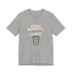 COFFEE DEPENDANT - FUNNY MOM T-SHIRT