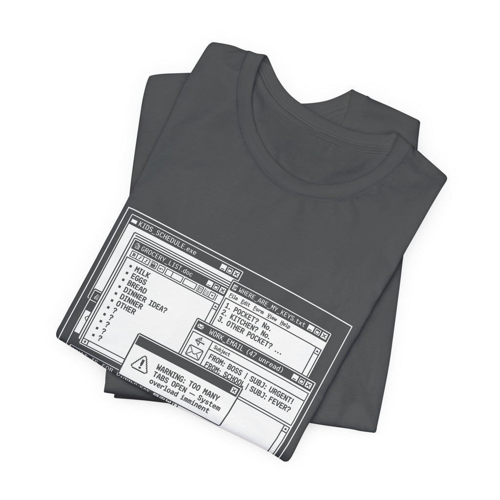 Mama Brain Tabs -  Funny Mom Gift, Sarcastic Mom Tee