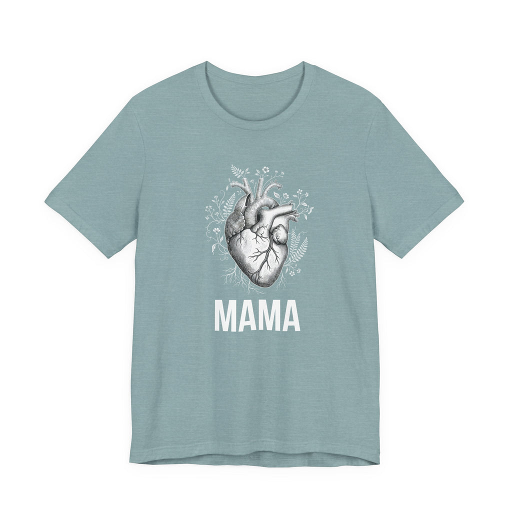 Mama Heart - Mothers Day T-Shirt - Gift For Mom