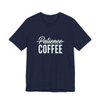 Patience & Coffee Funny Mom T-Shirt Sarcastic Gift for Moms