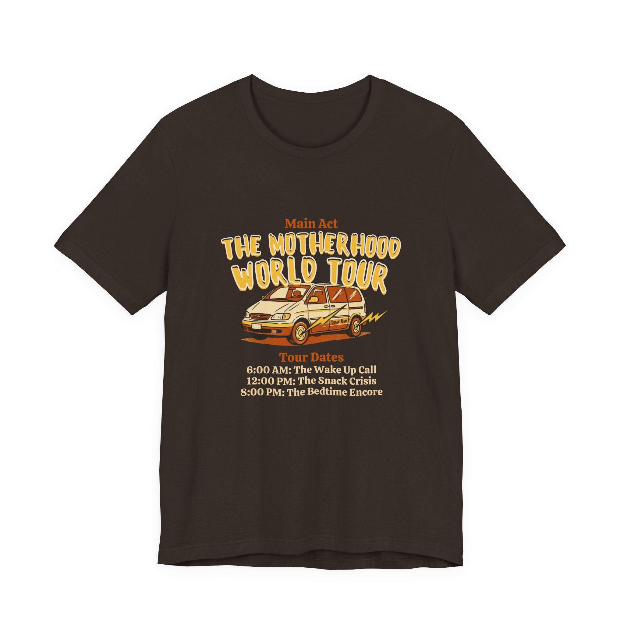 The Motherhood World Tour Funny Mom Shirt Real Mom Life Tee