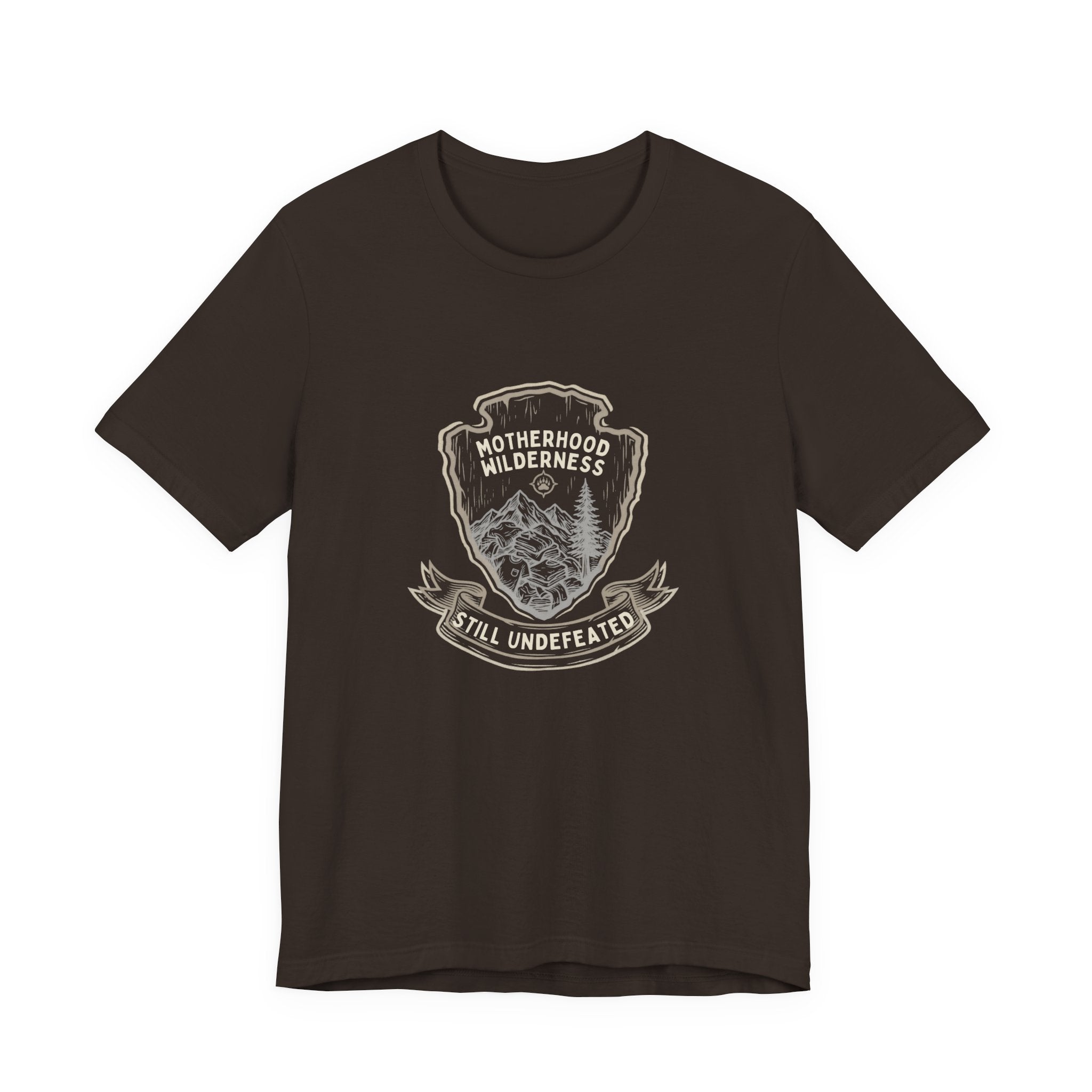 Motherhood Wilderness Funny Mom T-Shirt Sarcastic Gift