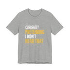 Funny Mom Gift Sarcastic Mom Tee Currently Pretending I Didn't Hear That