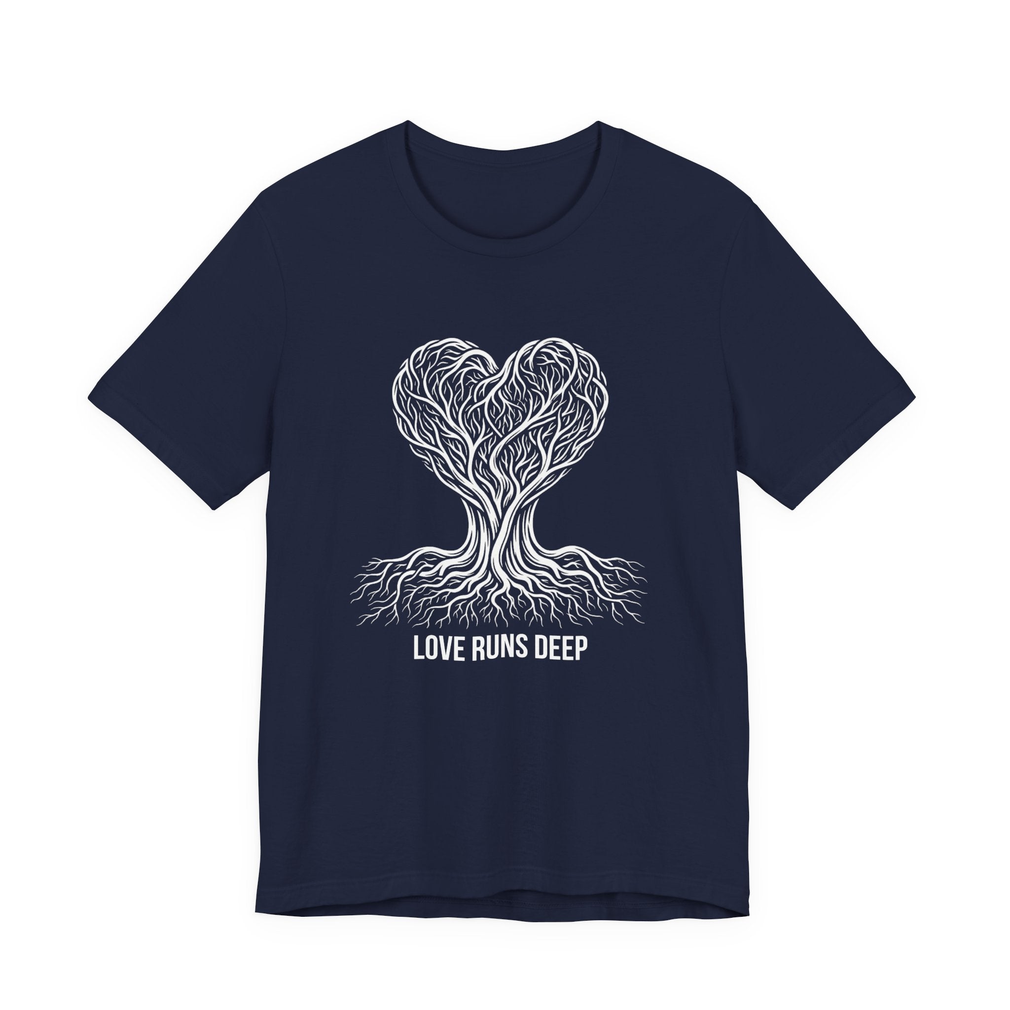 Love Runs Deep - Mothers Day T-Shirt - Gift For Mom