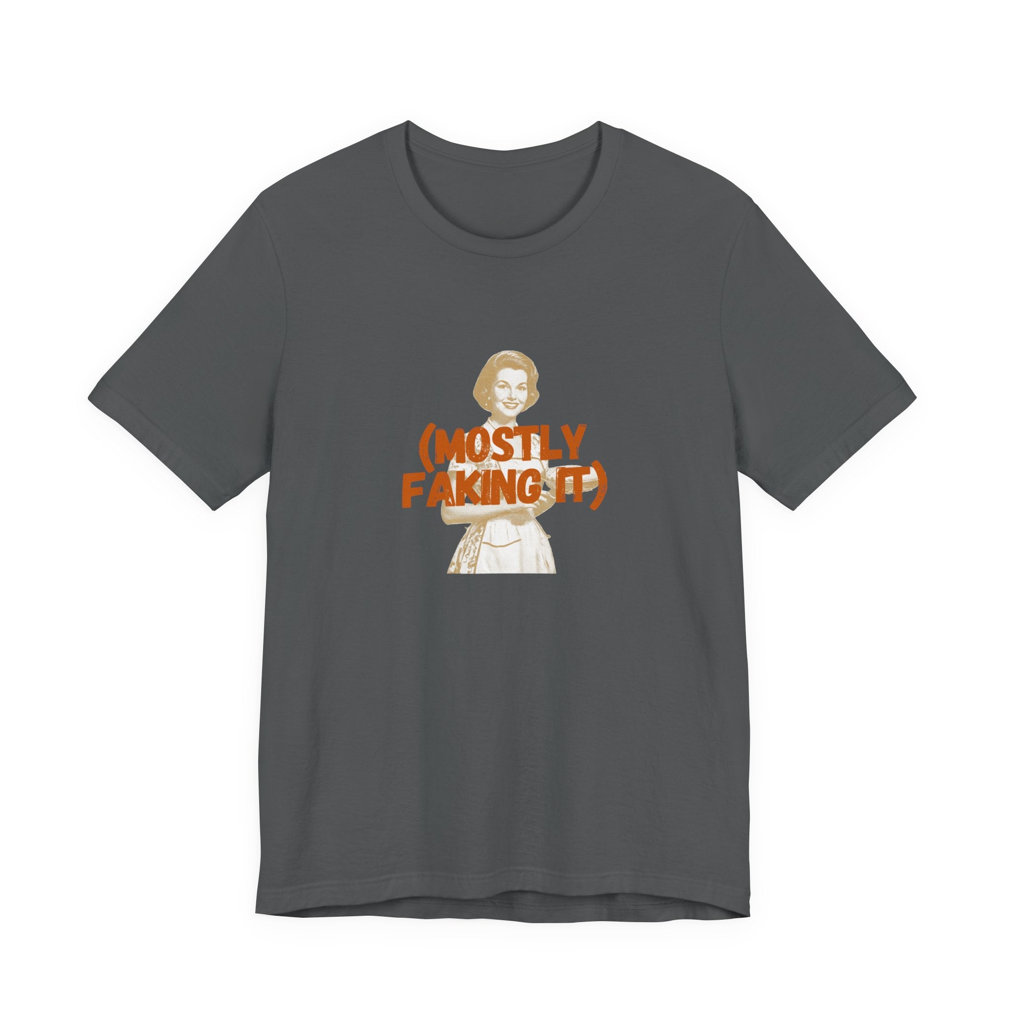 Mostly Winging It Funny Mom T-Shirt Sarcastic Gift
