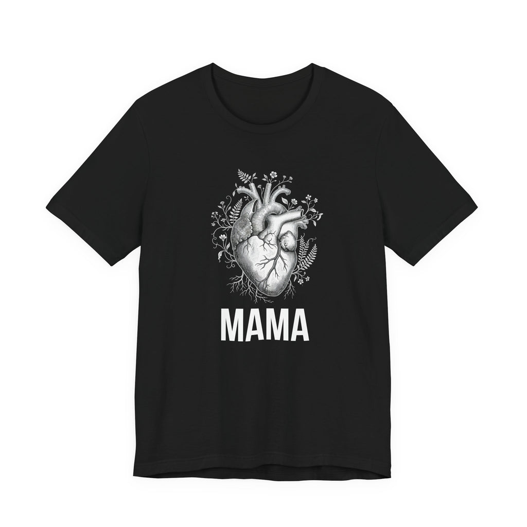 Mama Heart - Mothers Day T-Shirt - Gift For Mom