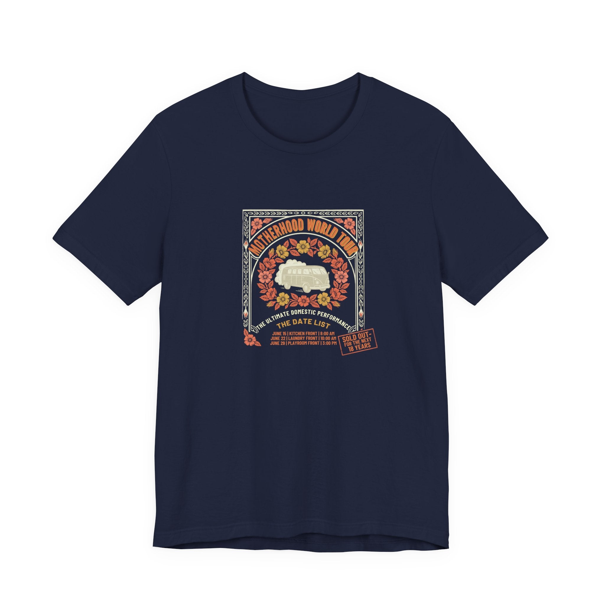 Mama World Tour Funny Mom T-Shirt Sarcastic Gift for Moms