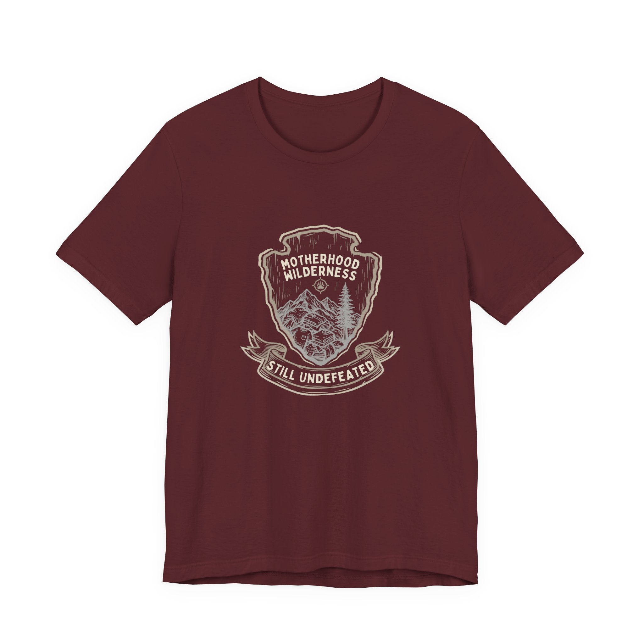 Motherhood Wilderness Funny Mom T-Shirt Sarcastic Gift