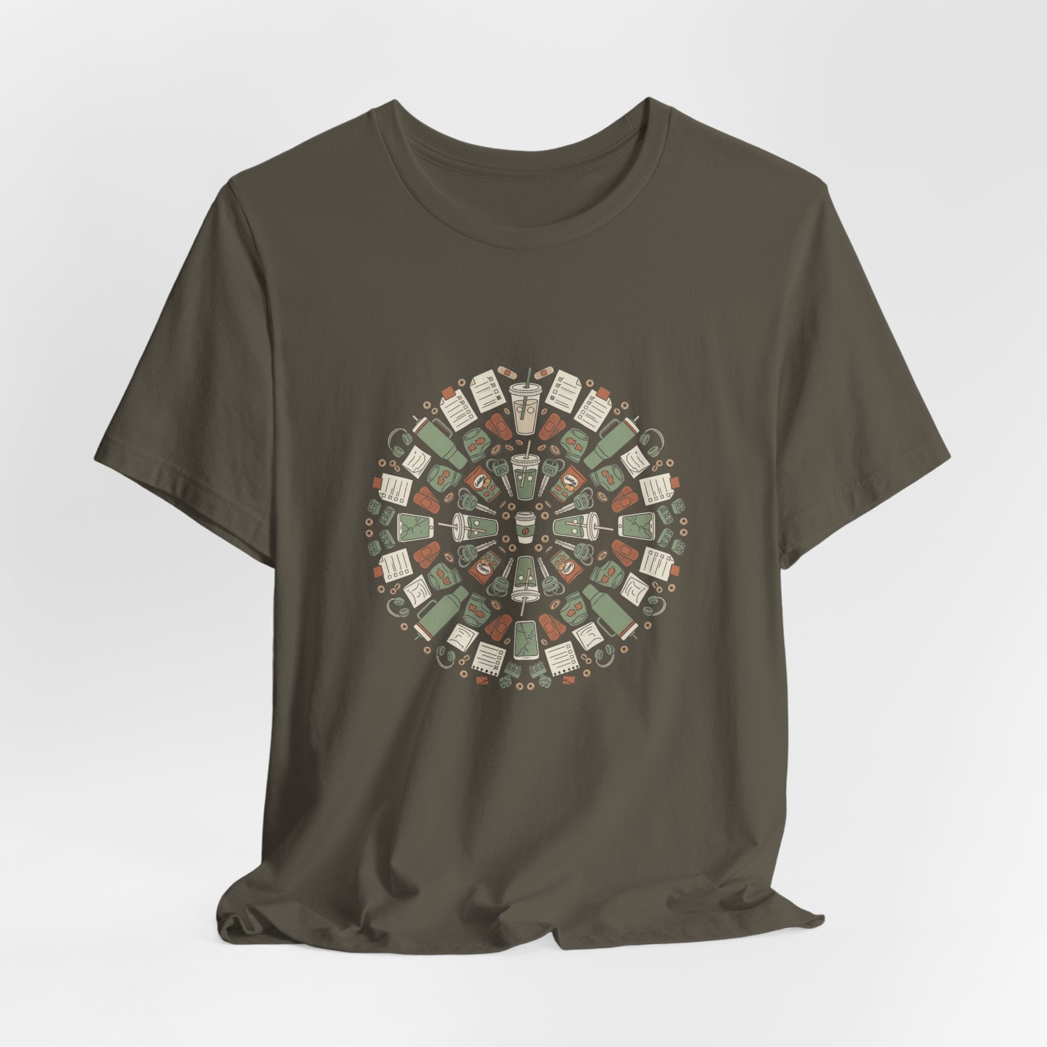 Mom's Mandala Funny Mom Gift Sarcastic Mom Tee for Real Ones