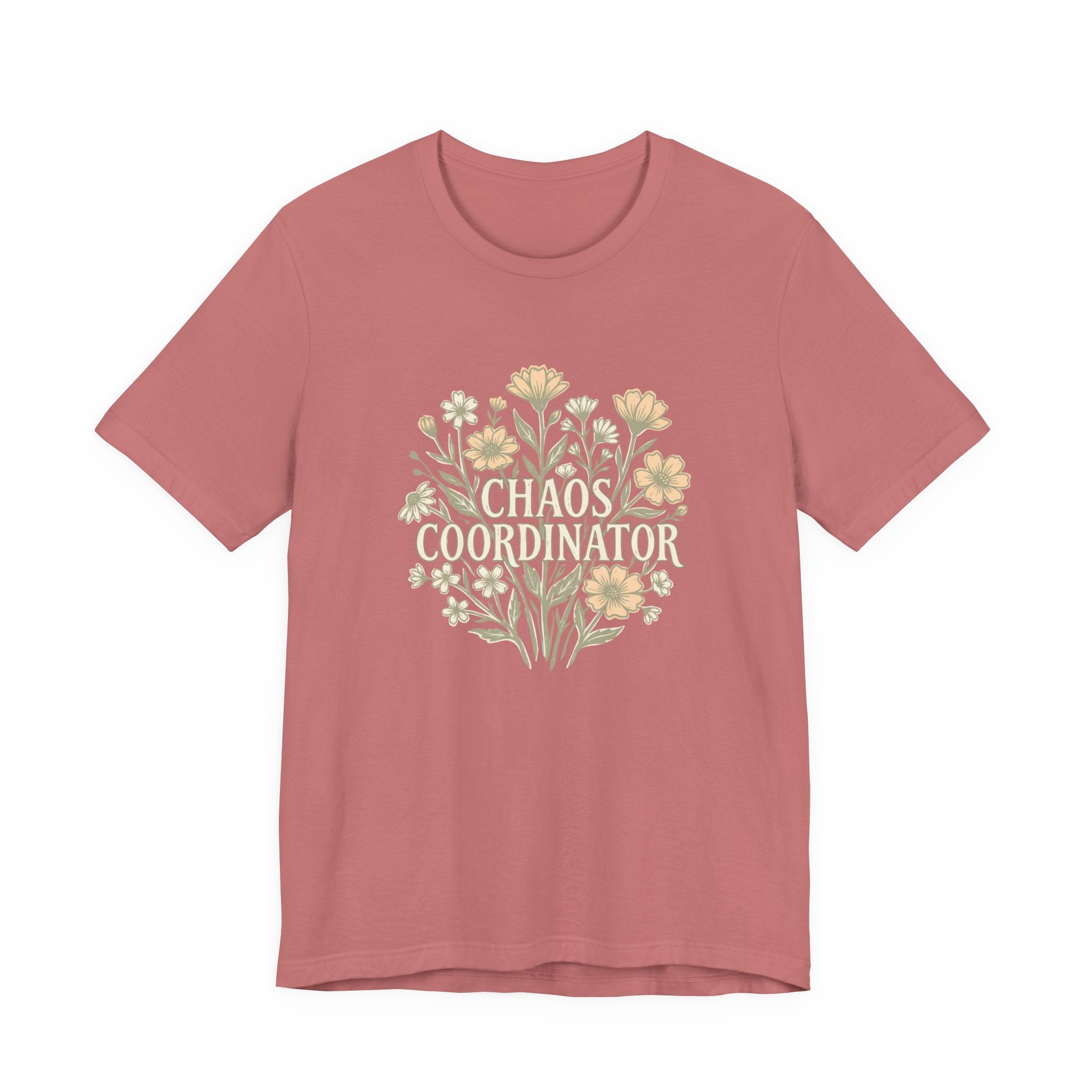 Chaos Coordinator Funny Mom T-Shirt Sarcastic Gift for Tired Moms