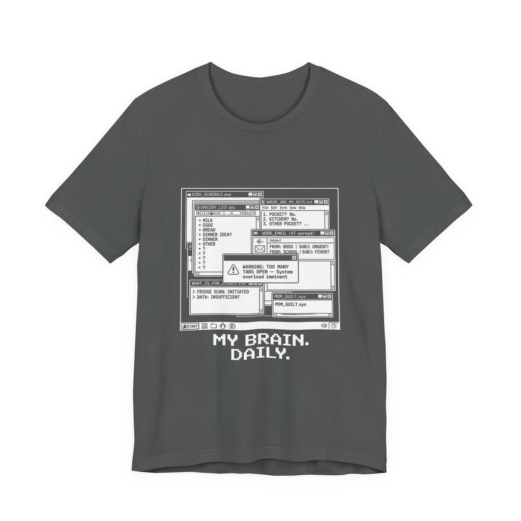 Mama Brain Tabs -  Funny Mom Gift, Sarcastic Mom Tee