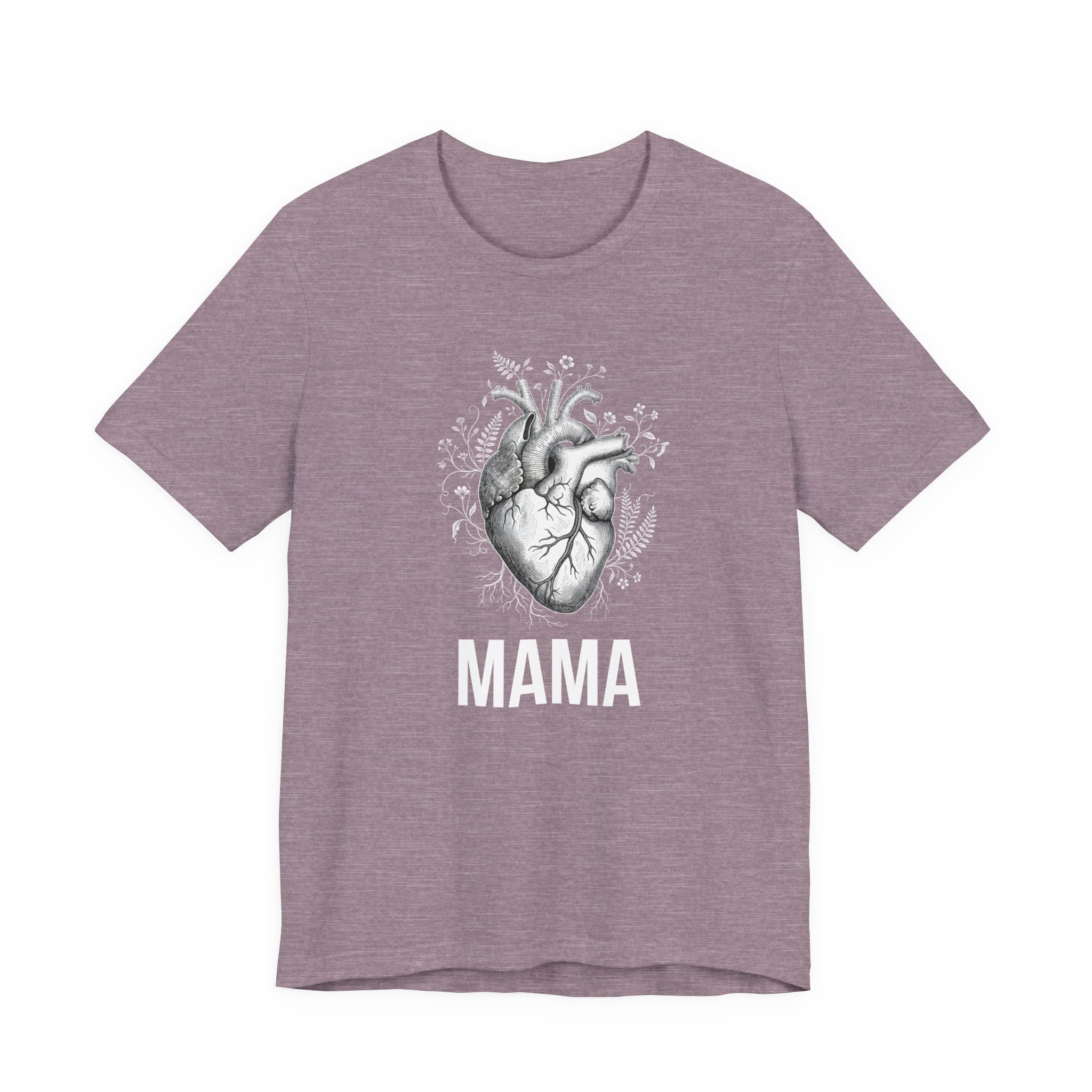 Mama Heart - Mothers Day T-Shirt - Gift For Mom