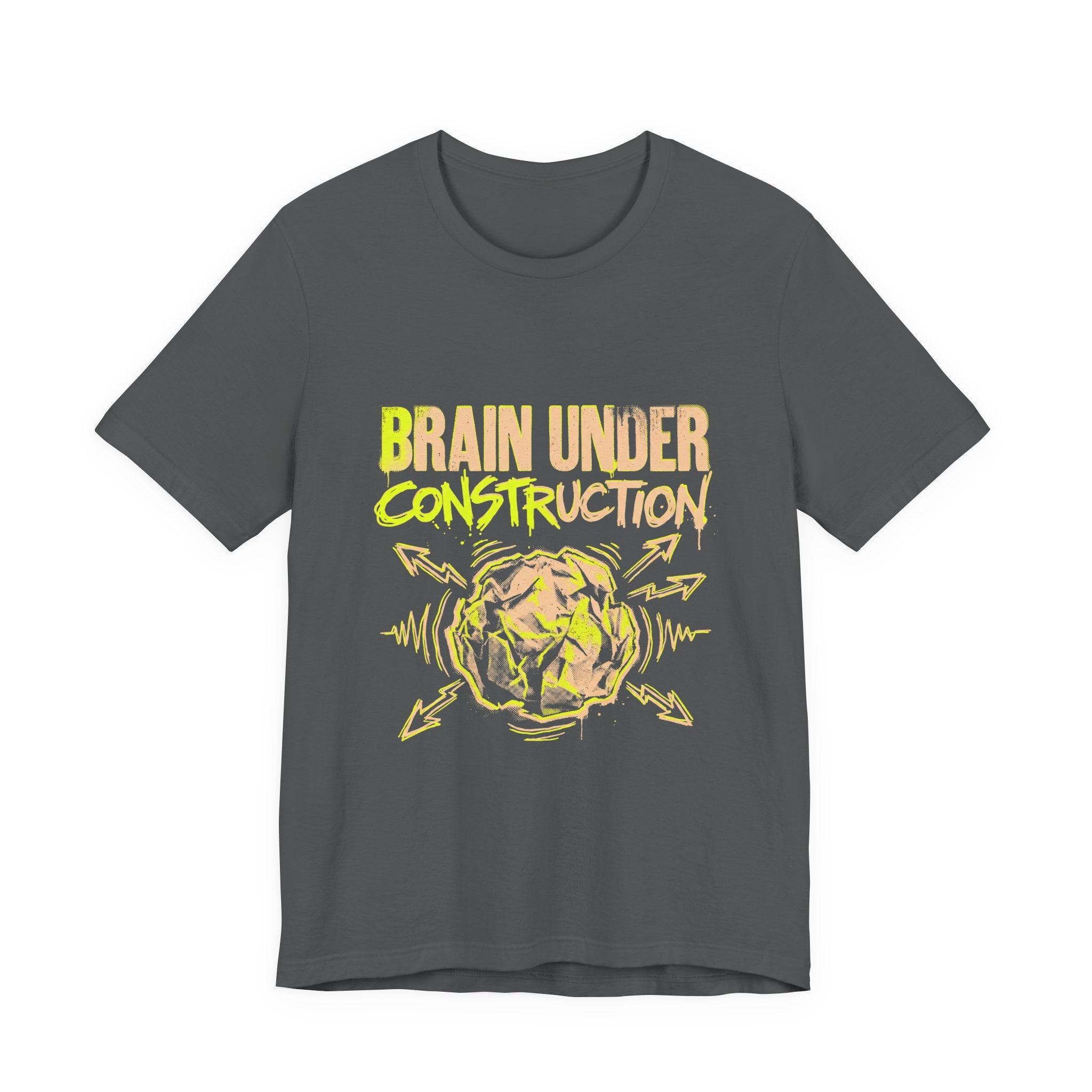 Brain Under Construction Funny Mom Gift Shirt Mom Life Tee