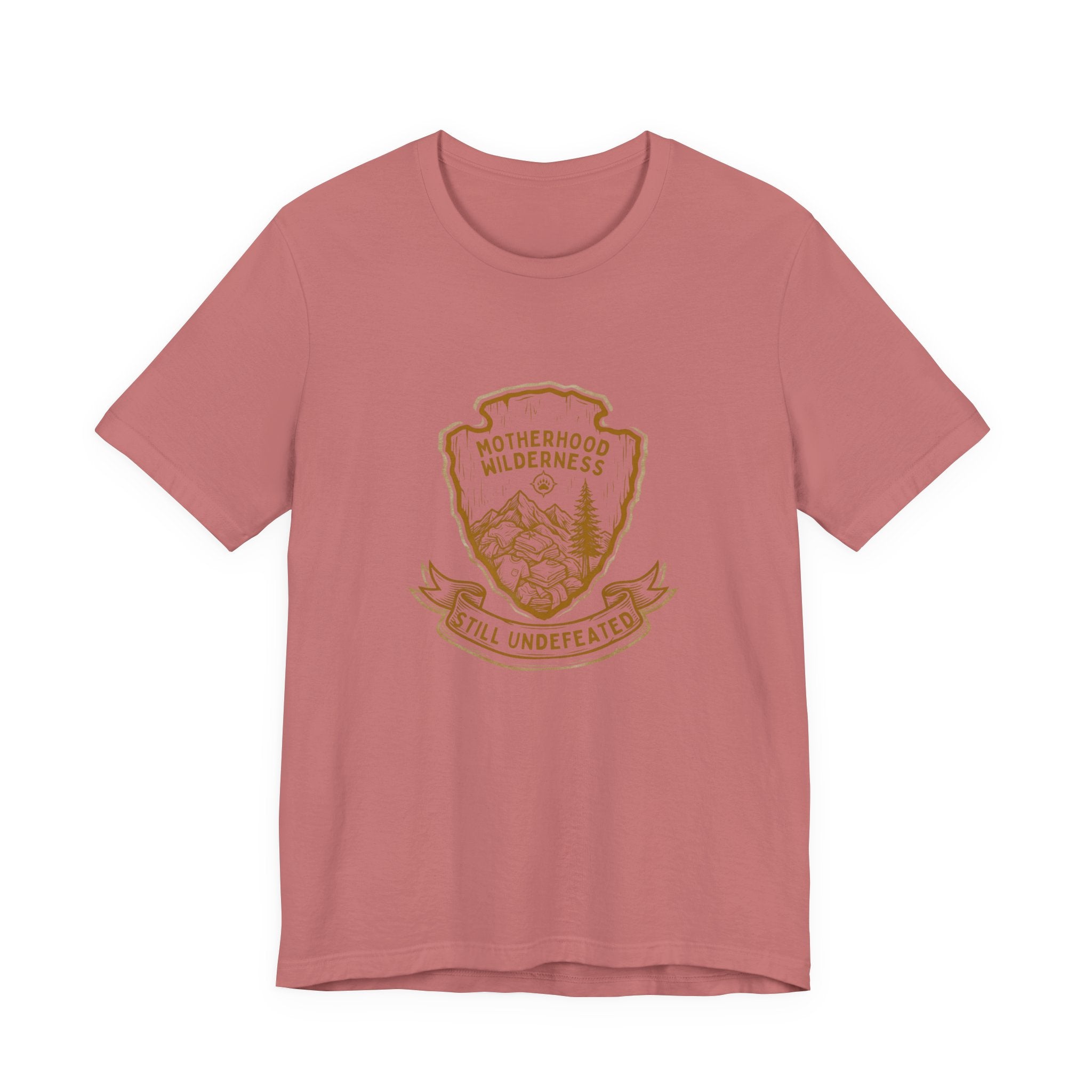 Motherhood Wilderness Funny Mom T-Shirt Sarcastic Gift