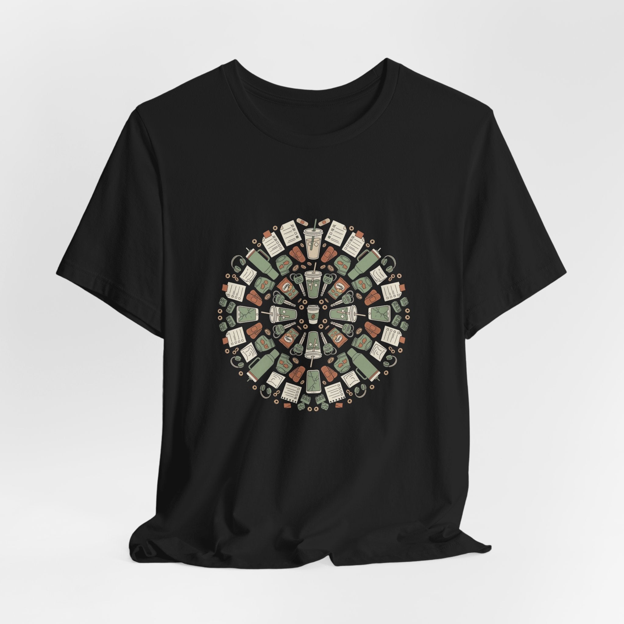 Mom's Mandala Funny Mom Gift Sarcastic Mom Tee for Real Ones
