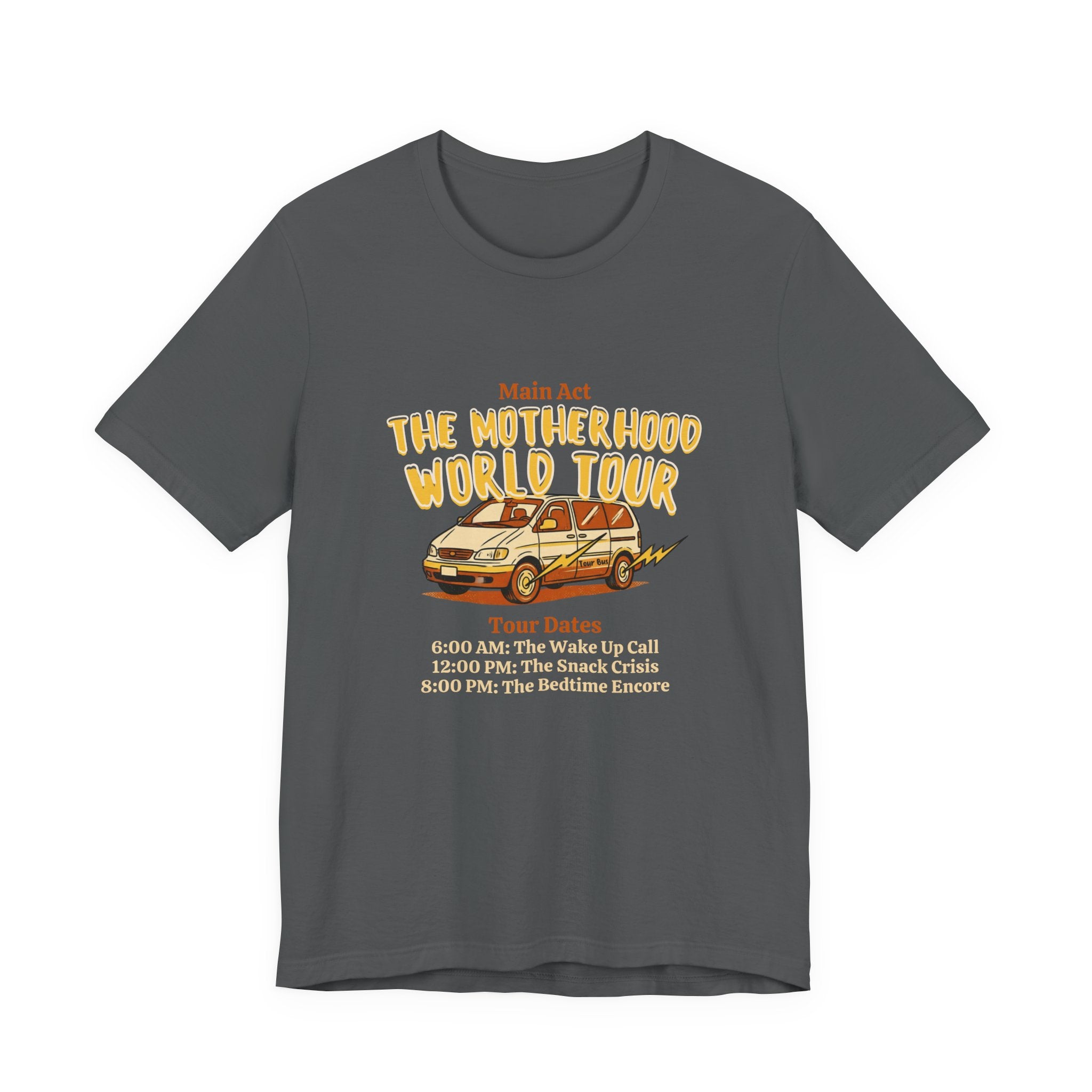 The Motherhood World Tour Funny Mom Shirt Real Mom Life Tee
