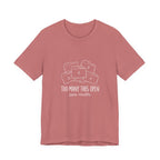 Too Many Tabs Open Funny Mom T-Shirt Sarcastic Mom Tee