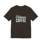 Patience & Coffee Funny Mom T-Shirt Sarcastic Gift for Moms