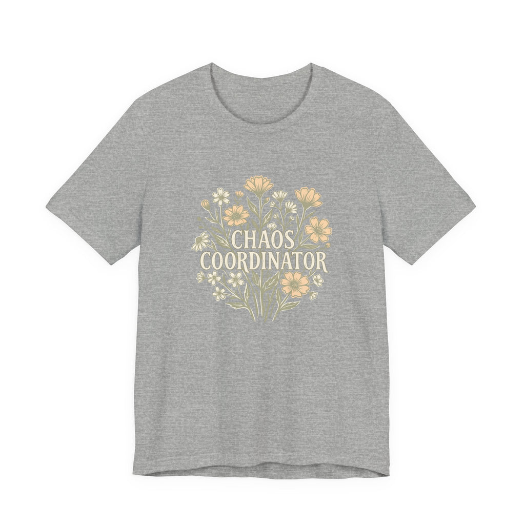 Chaos Coordinator Funny Mom T-Shirt Sarcastic Gift for Tired Moms