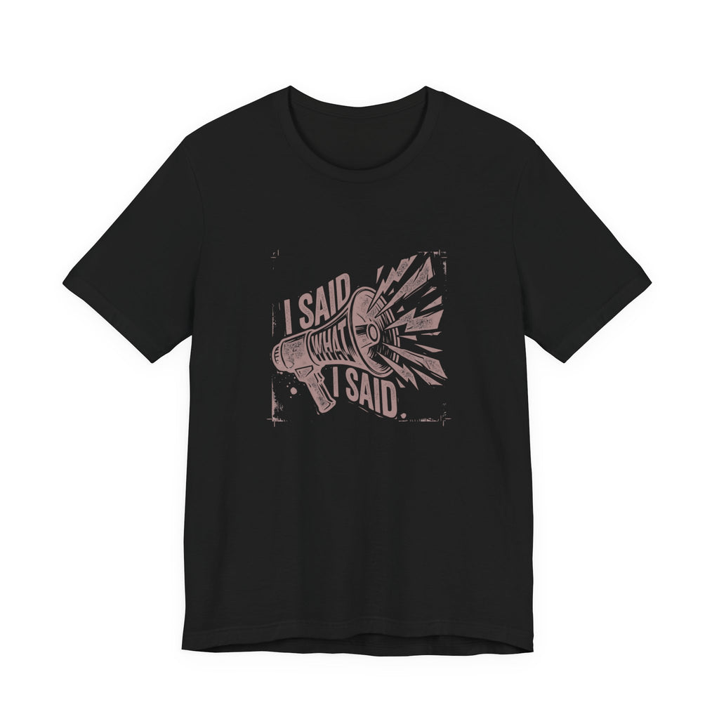 I Said What I Said Funny Mom T-Shirt Sarcastic Gift
