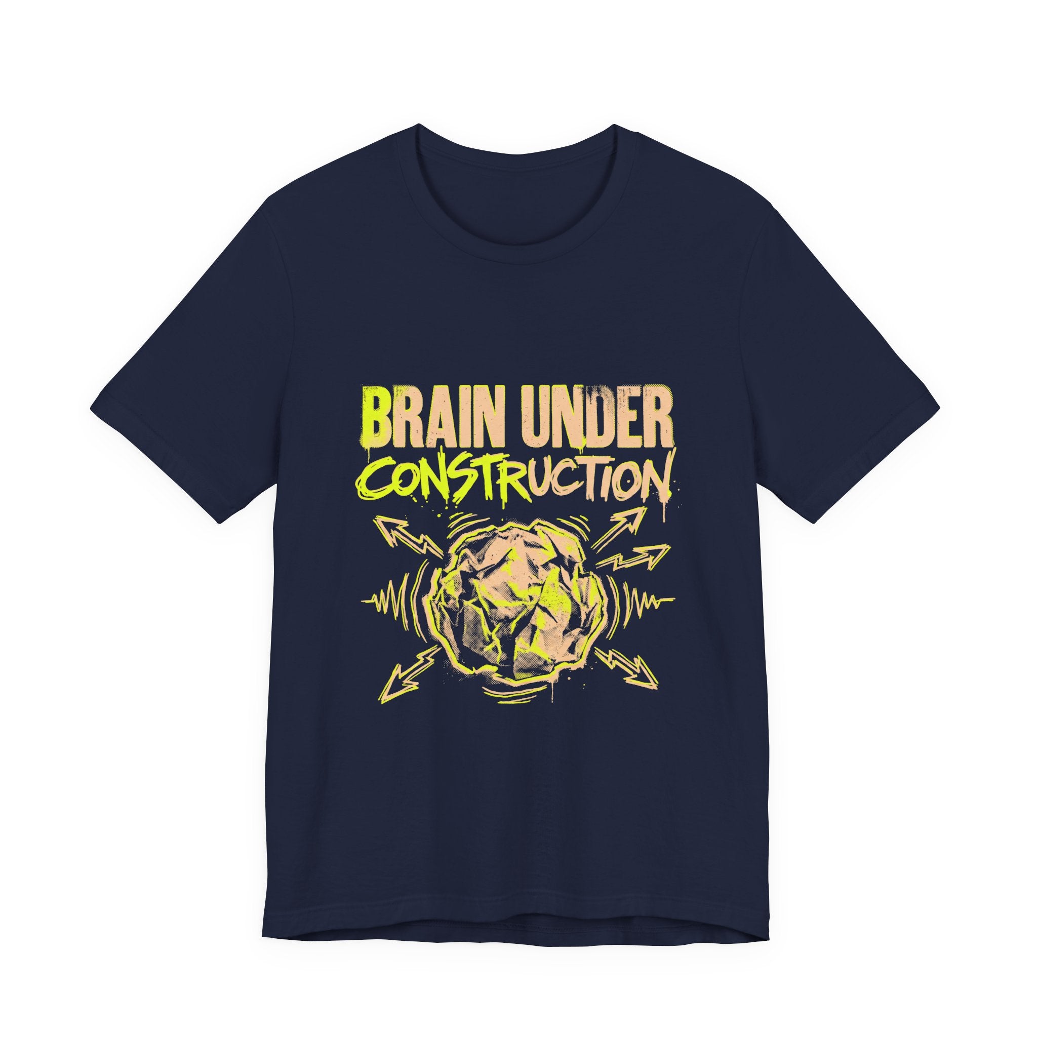 Brain Under Construction Funny Mom Gift Shirt Mom Life Tee