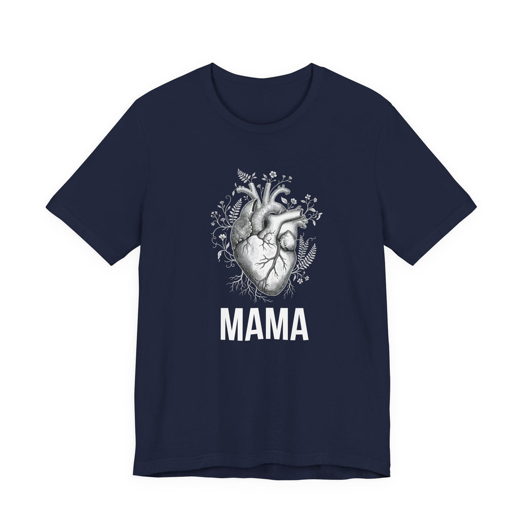 Mama Heart - Mothers Day T-Shirt - Gift For Mom