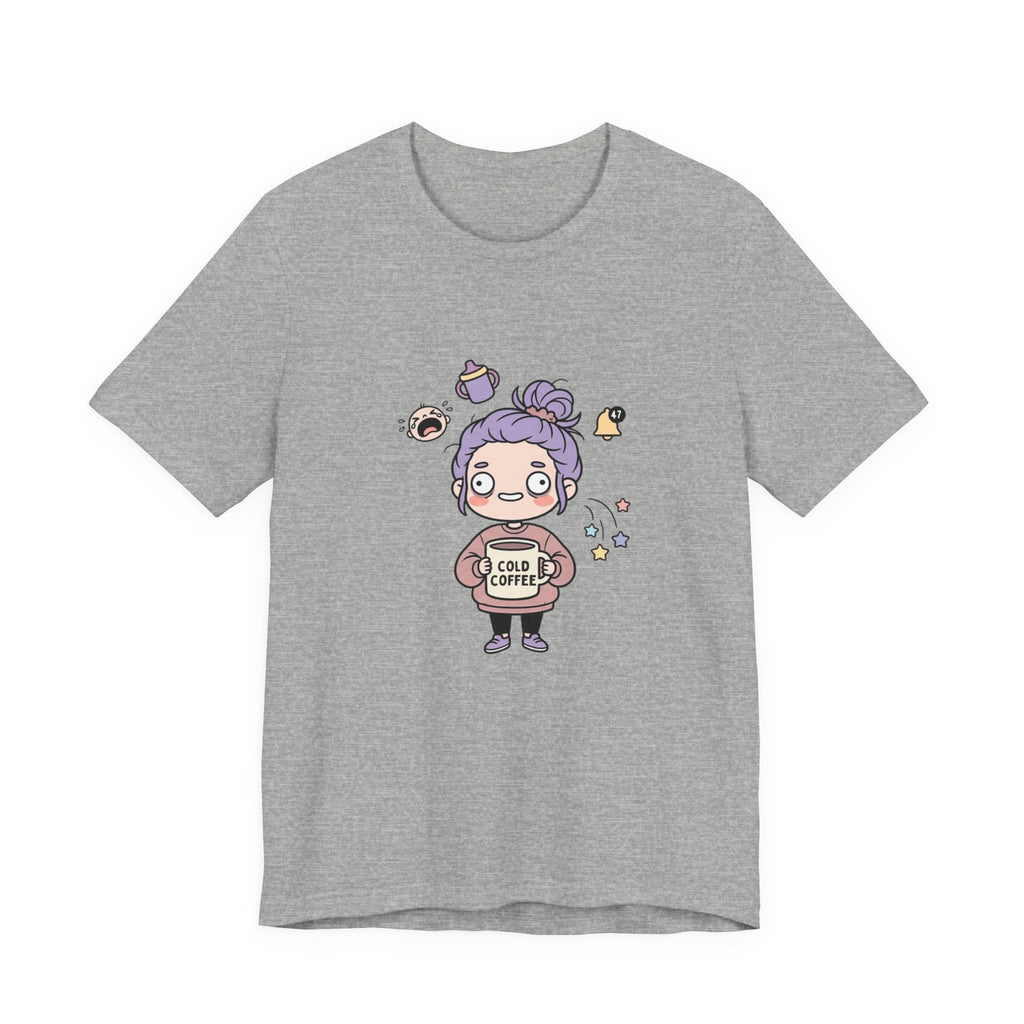 Tired Mom Kawaii Funny Mom Shirt | Relatable Mom Life Apparel