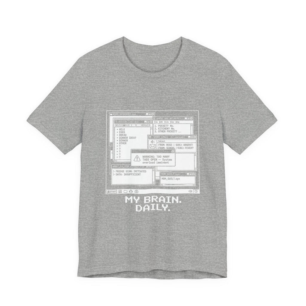 Mama Brain Tabs -  Funny Mom Gift, Sarcastic Mom Tee