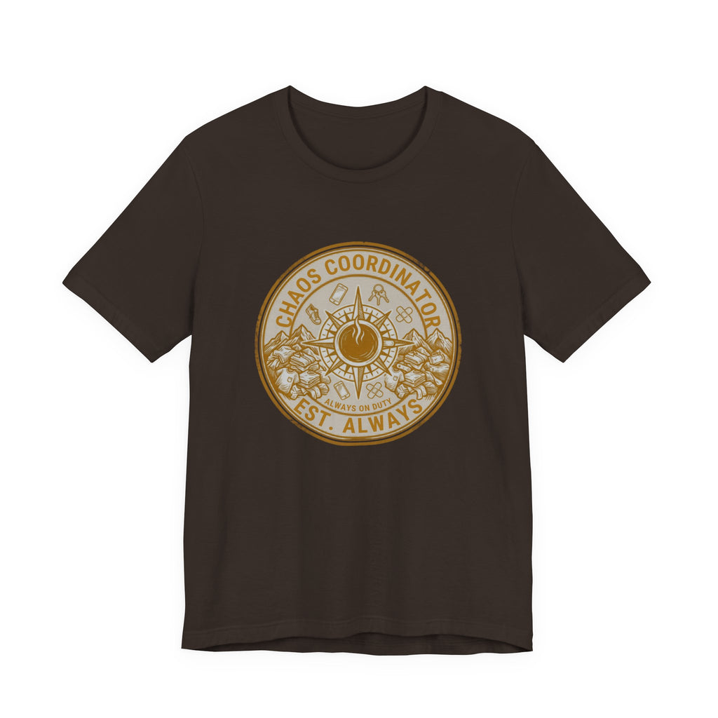 Chaos Coordinator Compass Funny Mom T-Shirt Sarcastic Gift