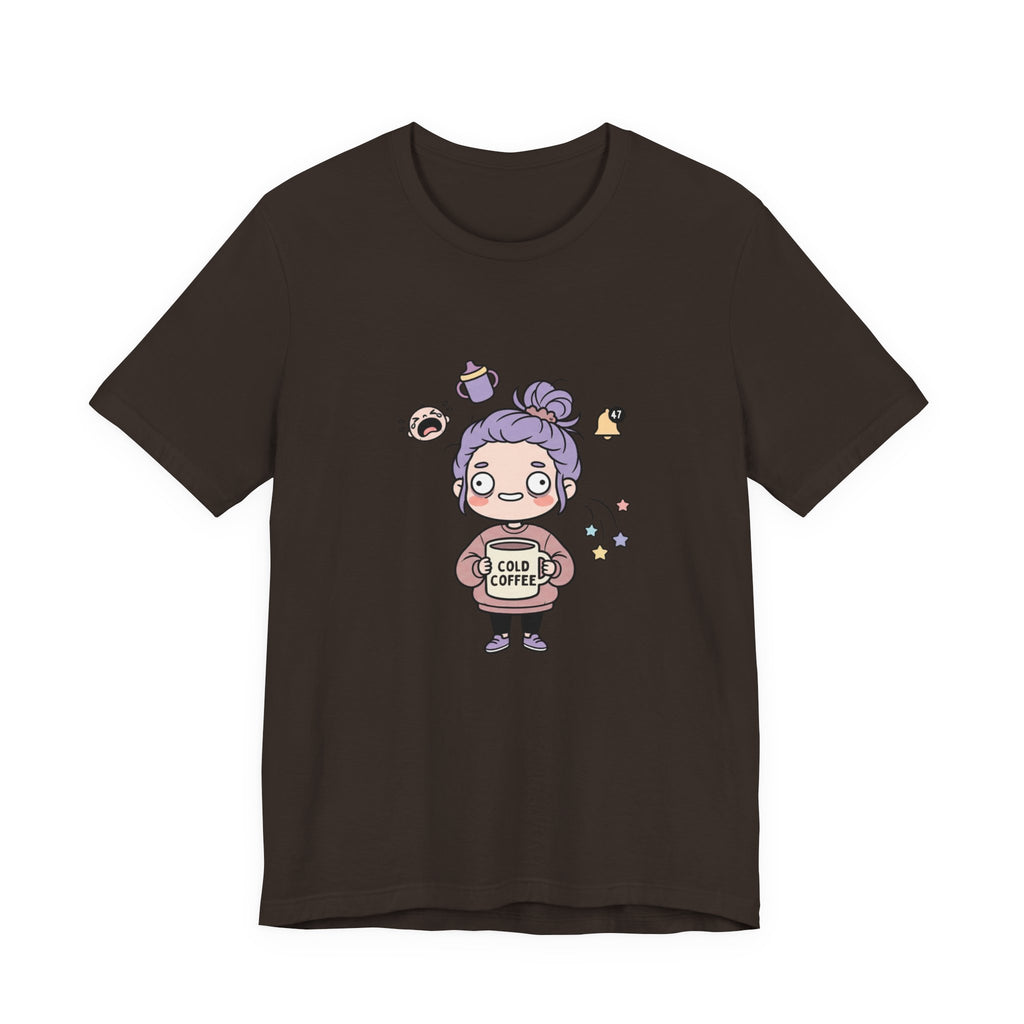 Tired Mom Kawaii Funny Mom Shirt | Relatable Mom Life Apparel