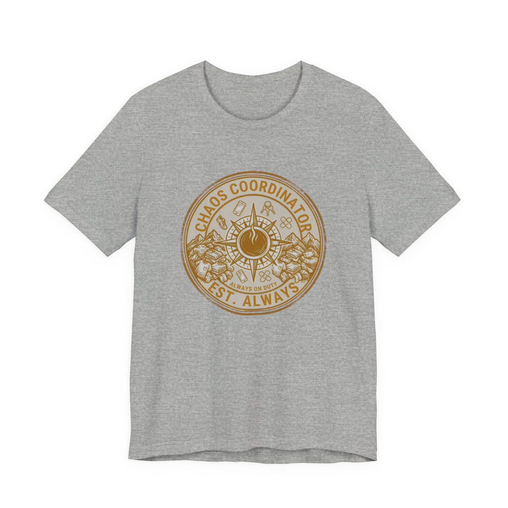 Chaos Coordinator Compass Funny Mom T-Shirt Sarcastic Gift