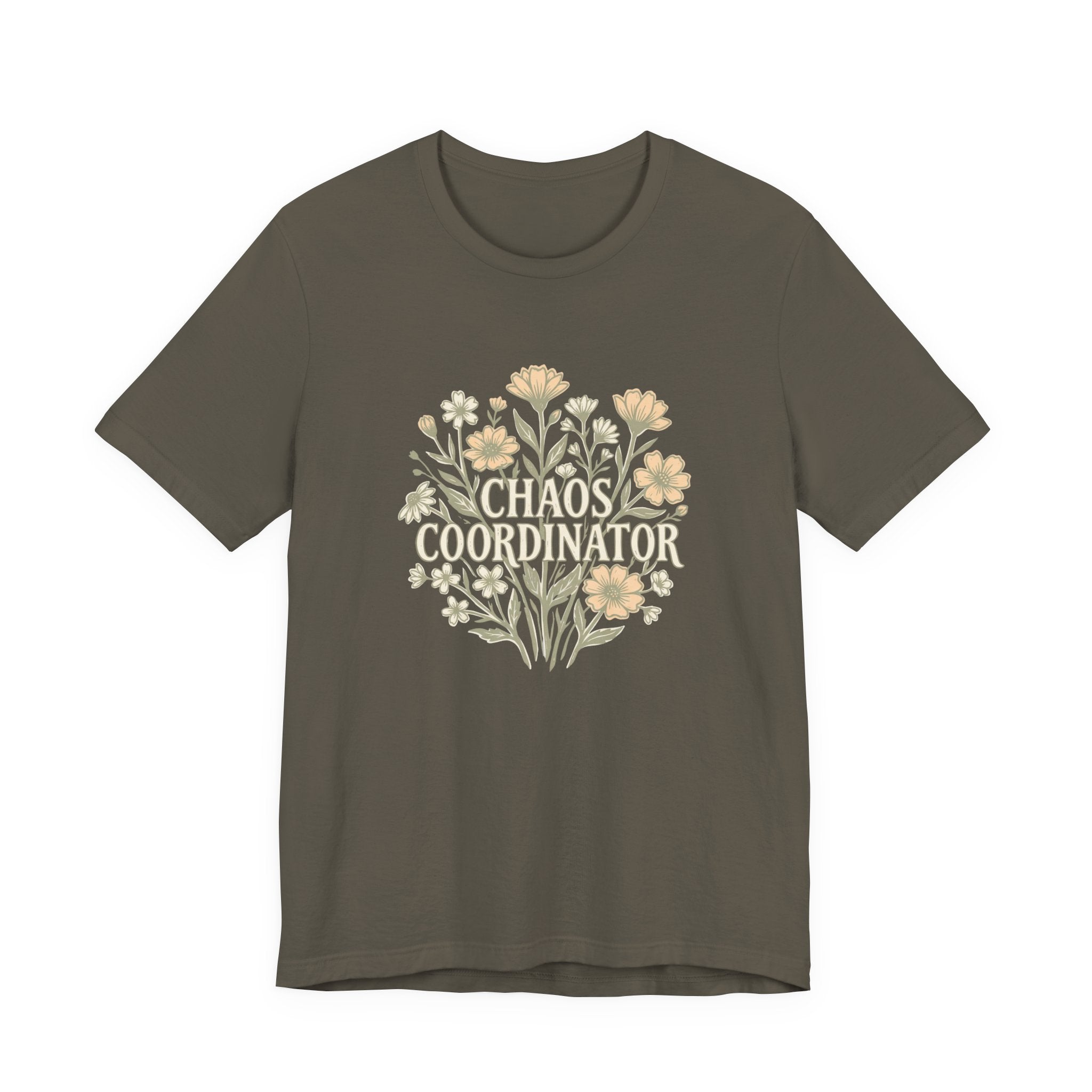 Chaos Coordinator Funny Mom T-Shirt Sarcastic Gift for Tired Moms