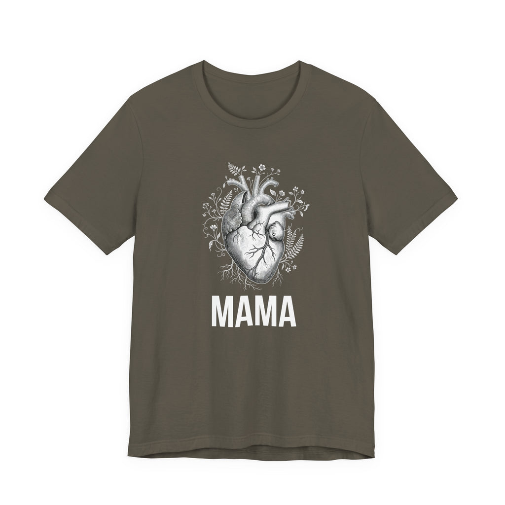 Mama Heart - Mothers Day T-Shirt - Gift For Mom