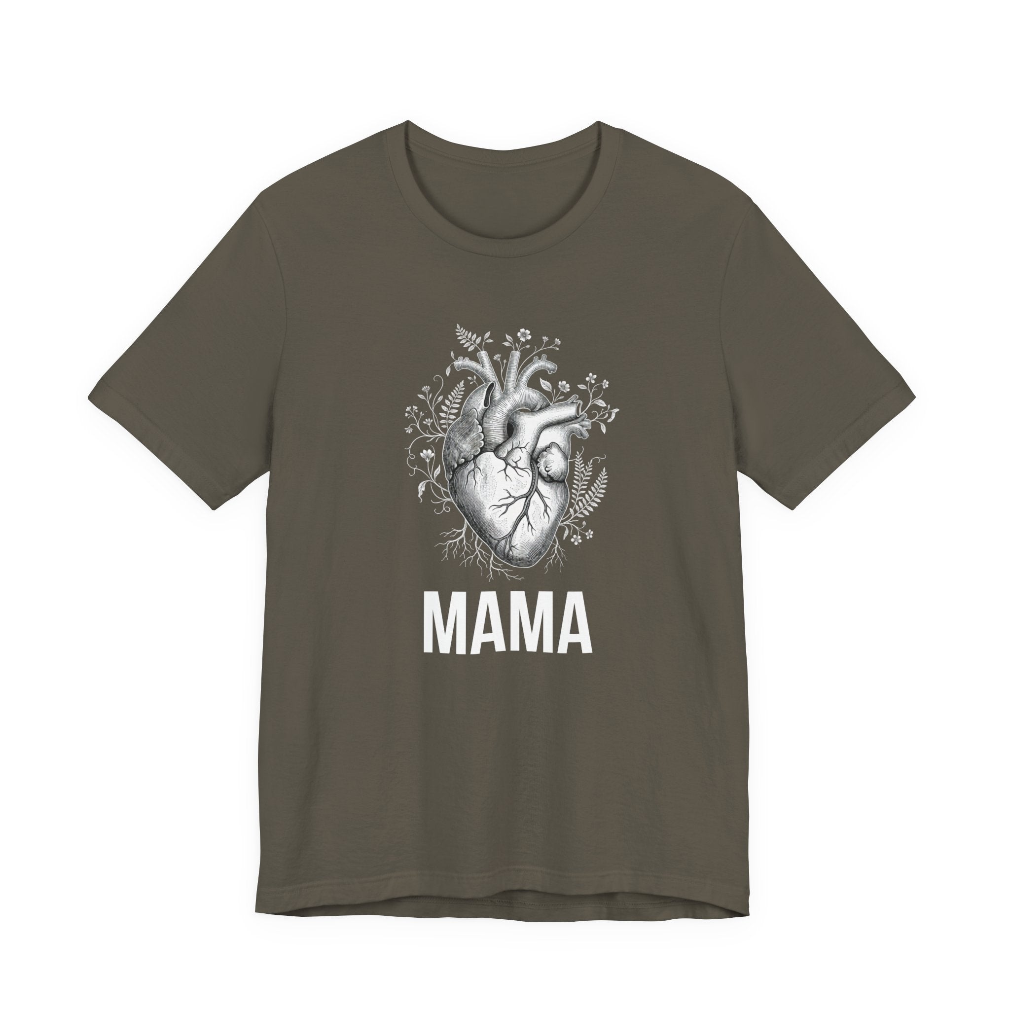 Mama Heart - Mothers Day T-Shirt - Gift For Mom