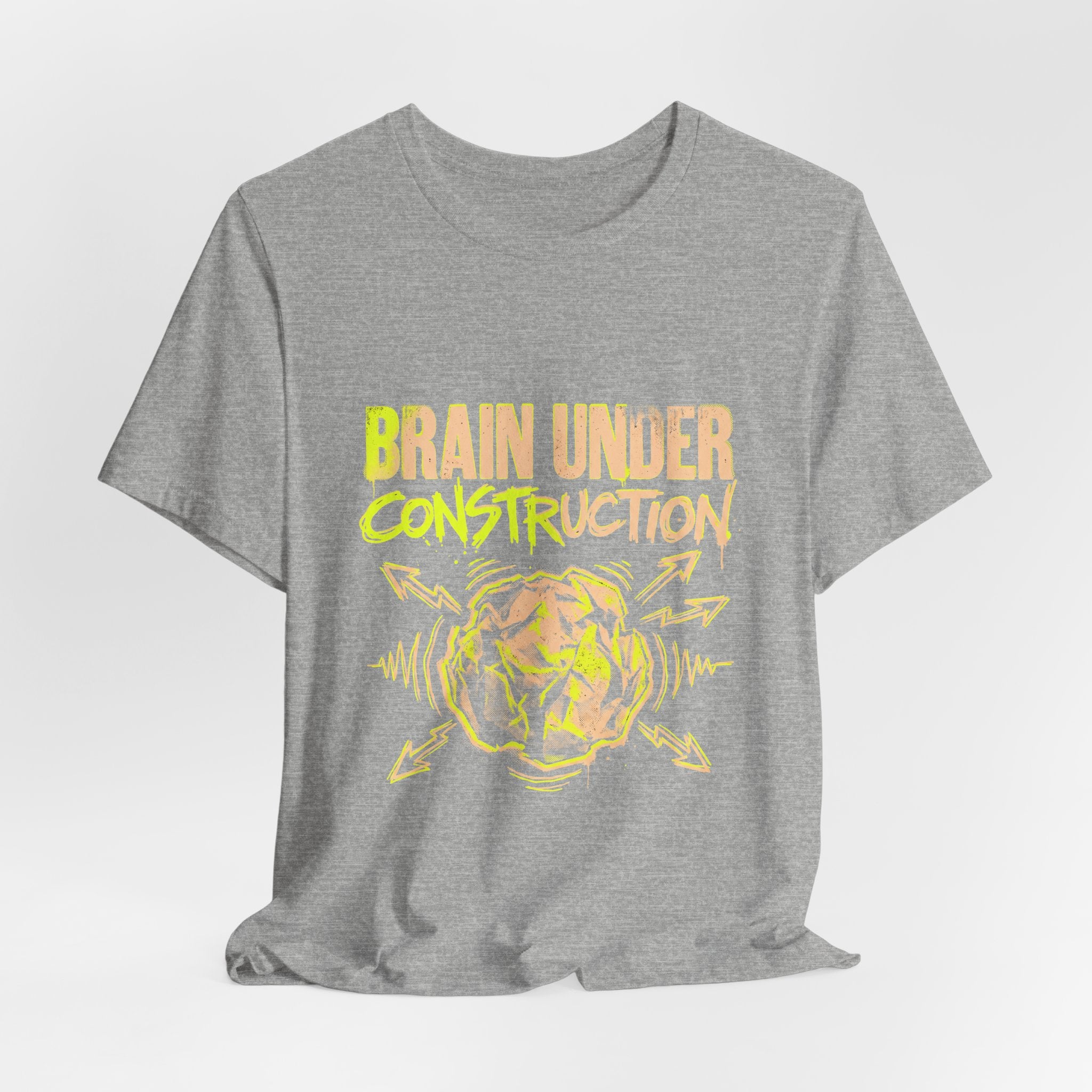 Brain Under Construction Funny Mom Gift Shirt Mom Life Tee