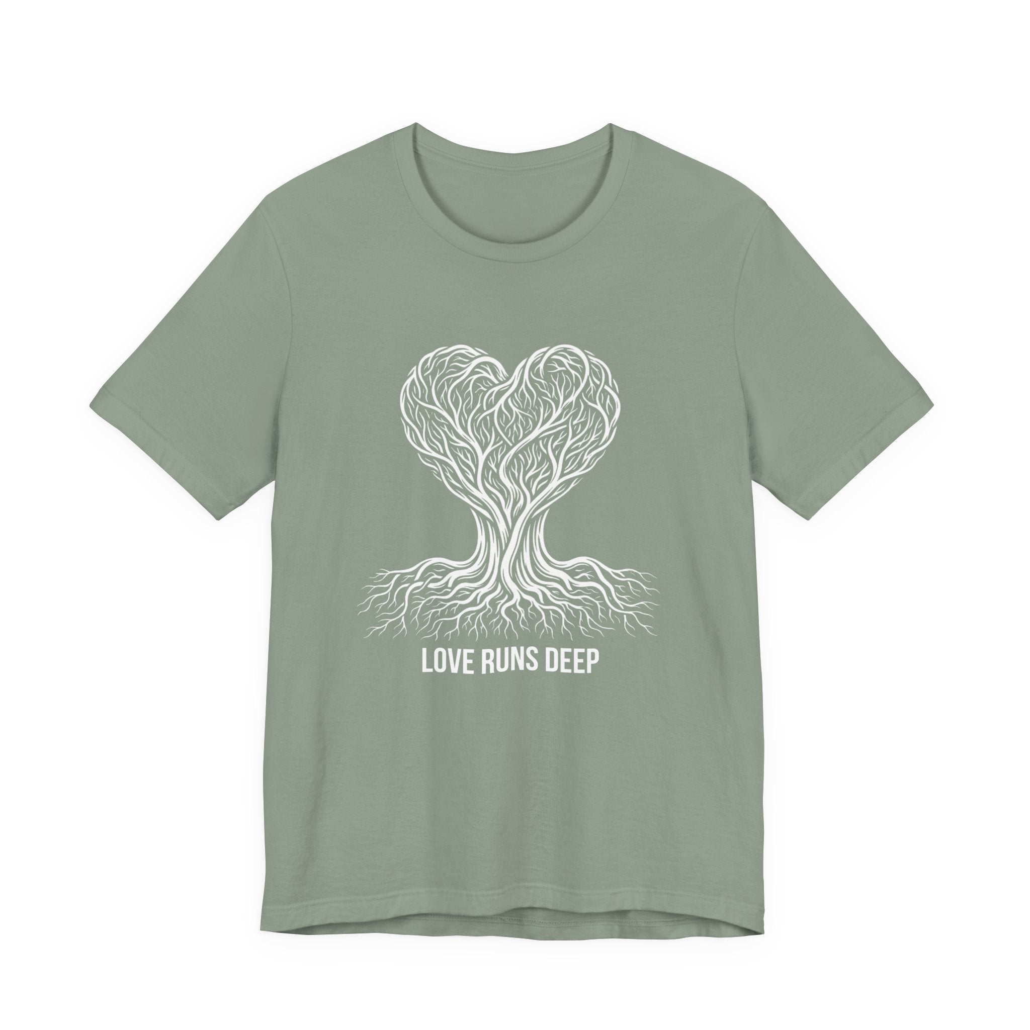 Love Runs Deep - Mothers Day T-Shirt - Gift For Mom