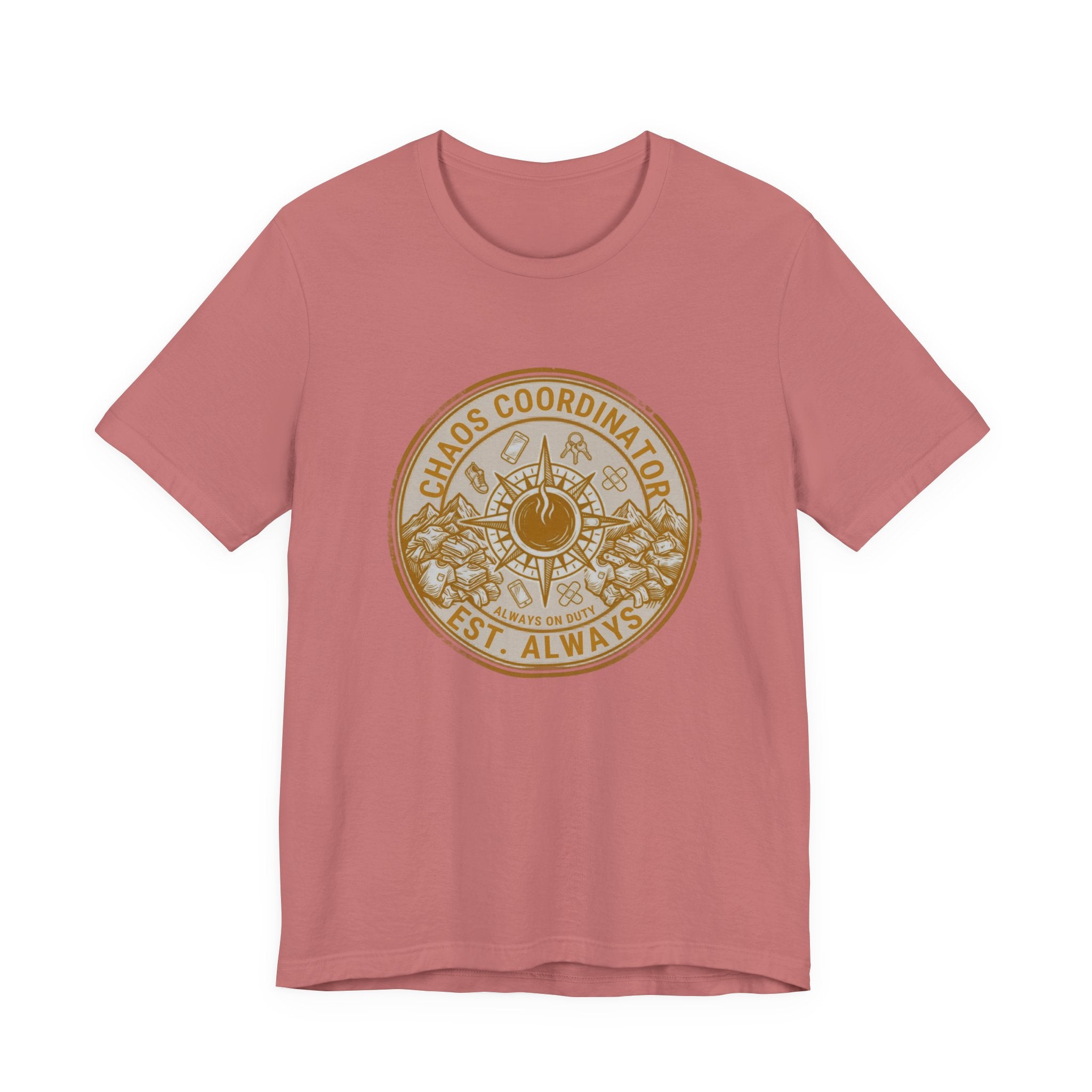 Chaos Coordinator Compass Funny Mom T-Shirt Sarcastic Gift