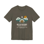 Out of Patience Moms Society Funny Mom T-Shirt