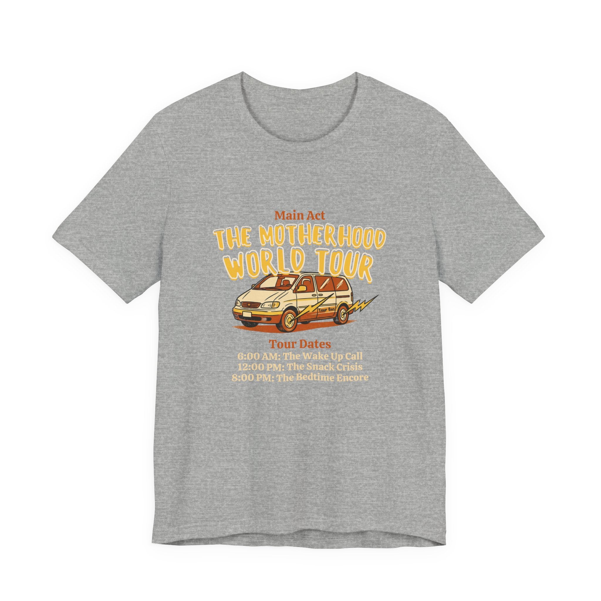 The Motherhood World Tour Funny Mom Shirt Real Mom Life Tee