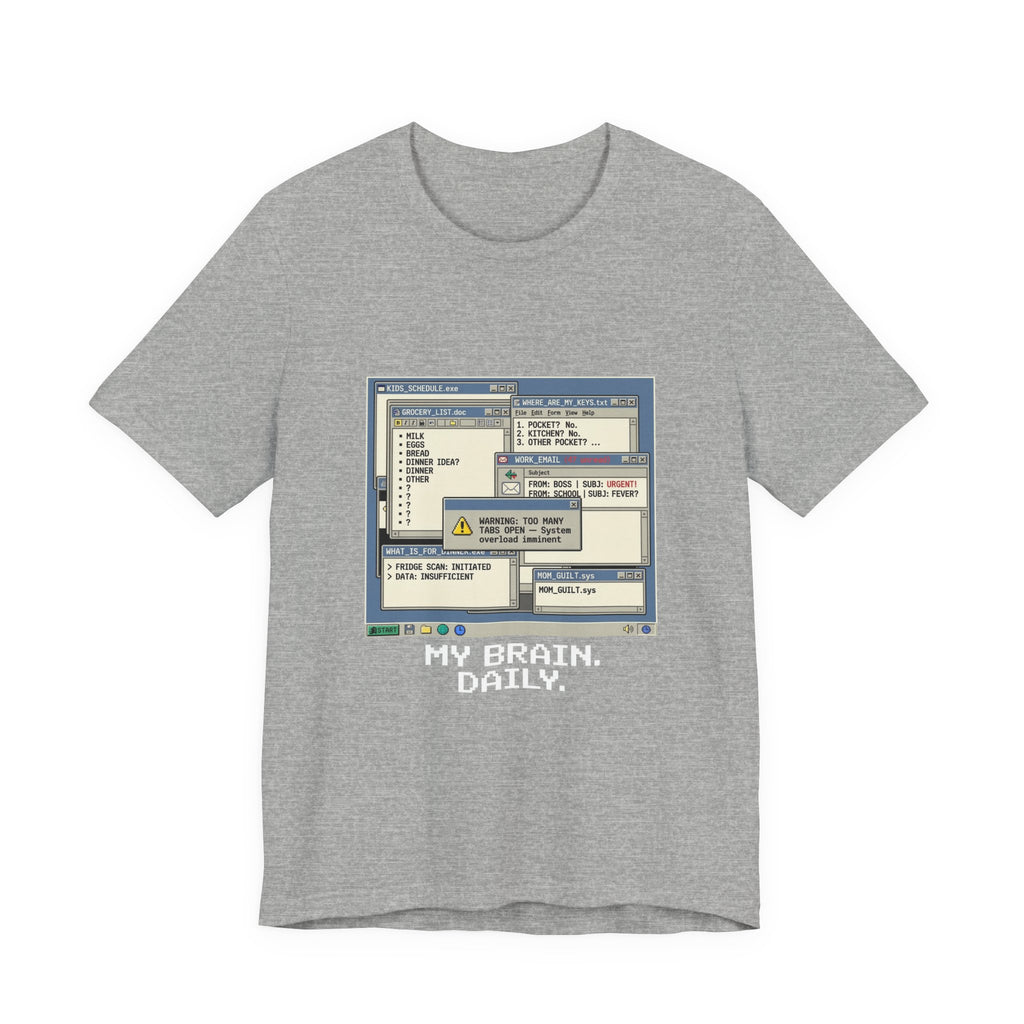 Mama Brain - Funny Mom Gift, Sarcastic Mom Tee
