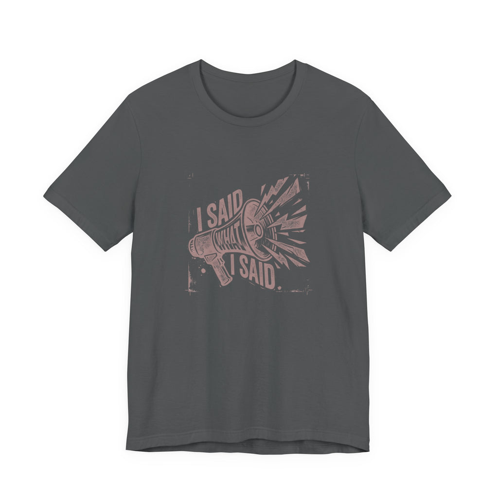 I Said What I Said Funny Mom T-Shirt Sarcastic Gift