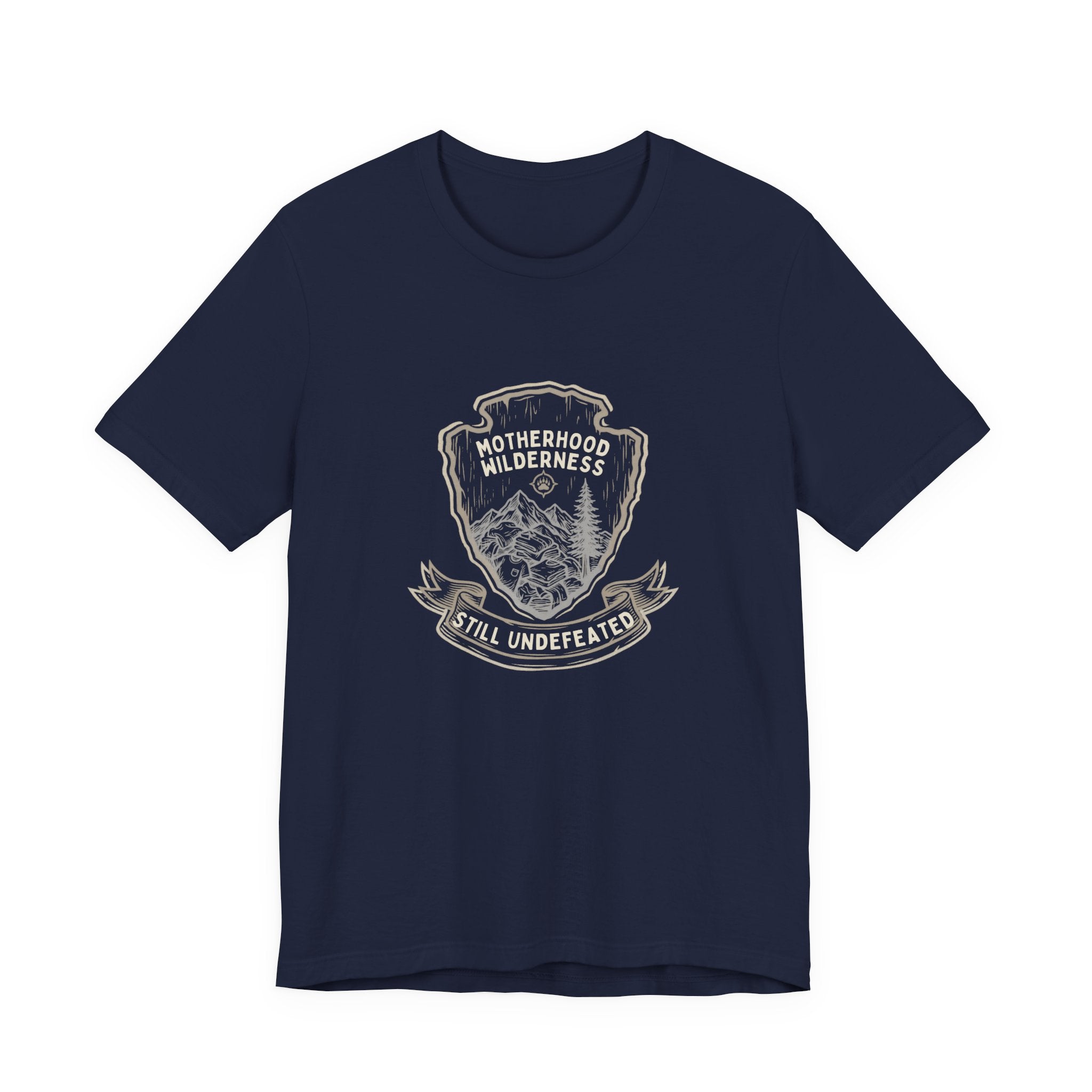 Motherhood Wilderness Funny Mom T-Shirt Sarcastic Gift