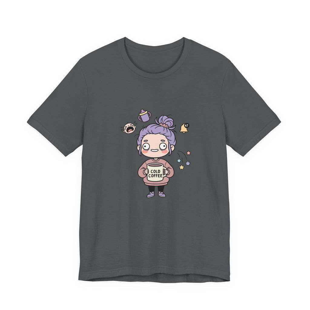 Tired Mom Kawaii Funny Mom Shirt | Relatable Mom Life Apparel