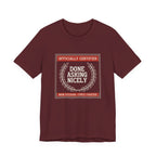 Done Asking Nicely Sarcastic Mom Tee Funny Mom Gift Shirt