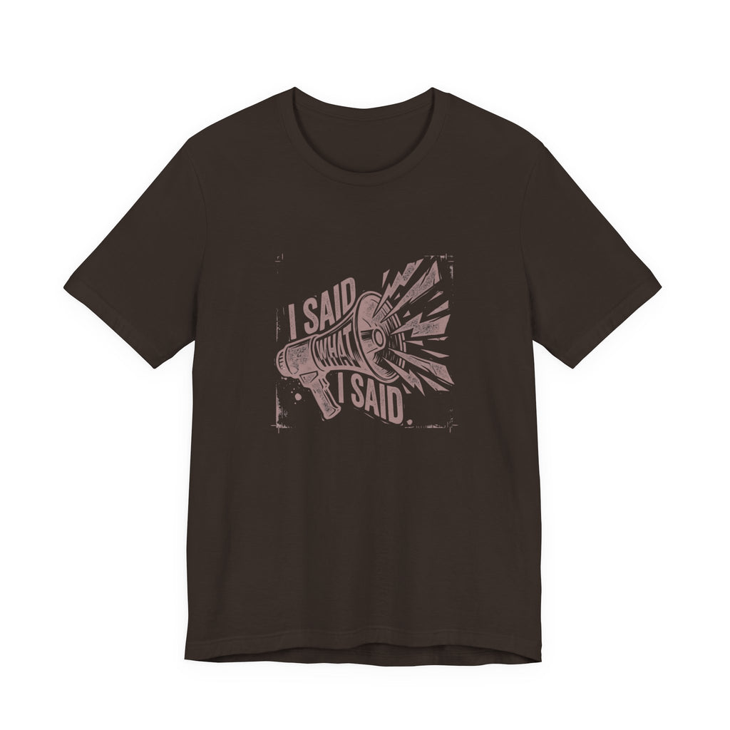 I Said What I Said Funny Mom T-Shirt Sarcastic Gift